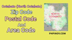 Cotabato (North Cotabato) ZIP Codes List .